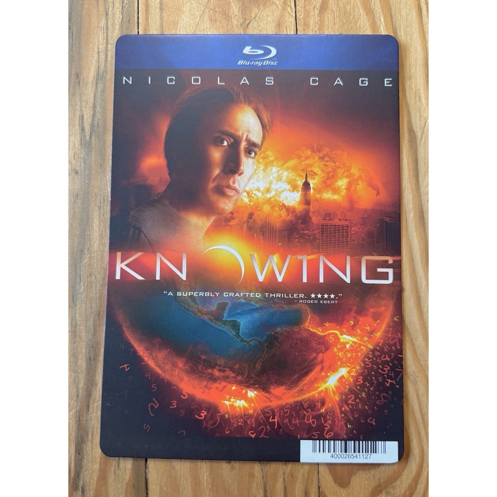 Knowing - Blockbuster Movie Backer Card Mini Poster Art 5.5" x 8"